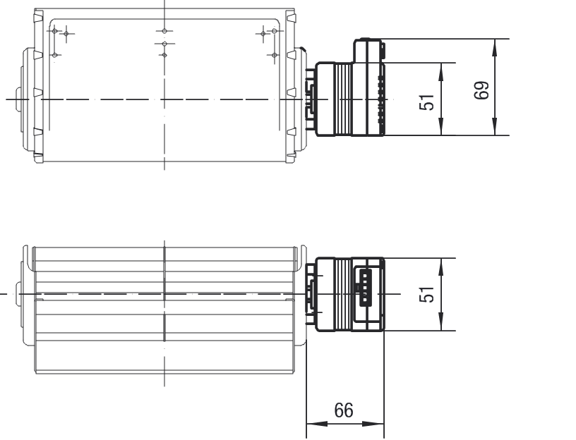 Чертеж QLN65/1200-3015